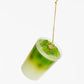 Iced Matcha Latte Christmas Ornament