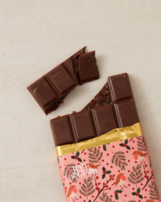 Mince Pie Milk Chocolate Bar - 43.5% Venezuelan