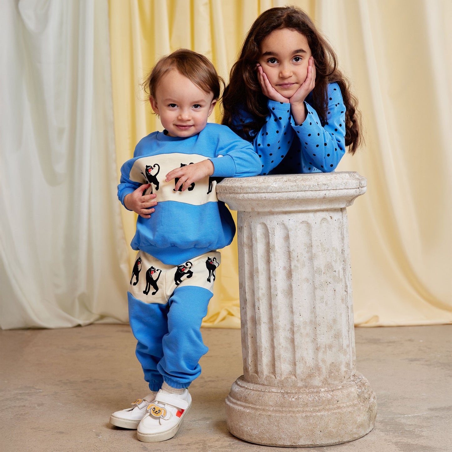 Mini Rodini Panther Panel Sweatshirt