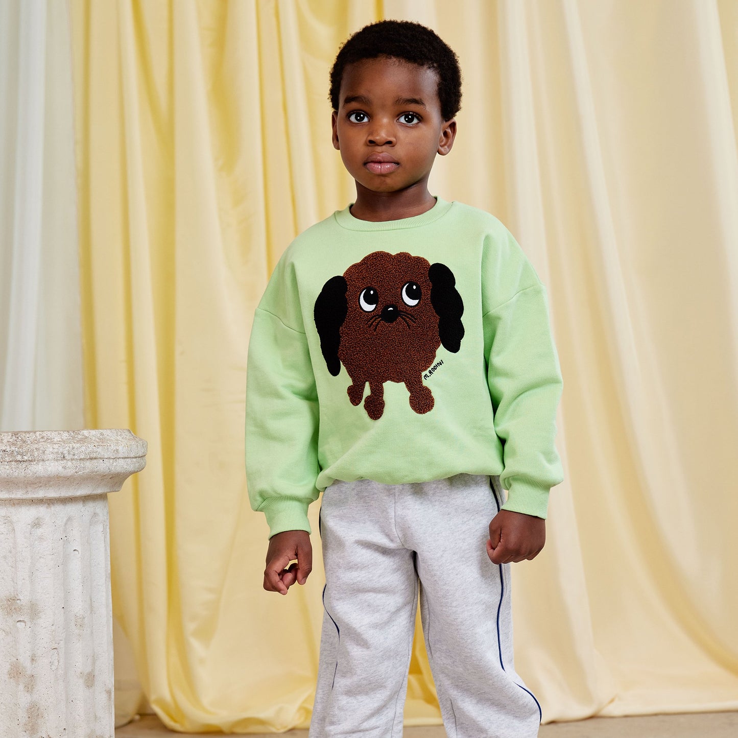 Mini Rodini Doggie Chenille Sweatshirt