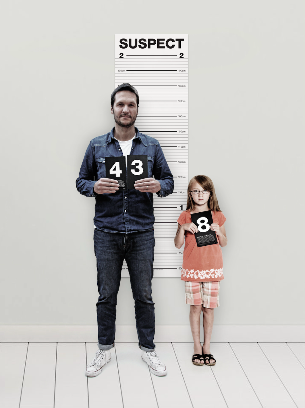 Mugshot Height Chart