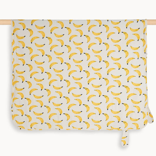 Banana Baby Blanket with Hood