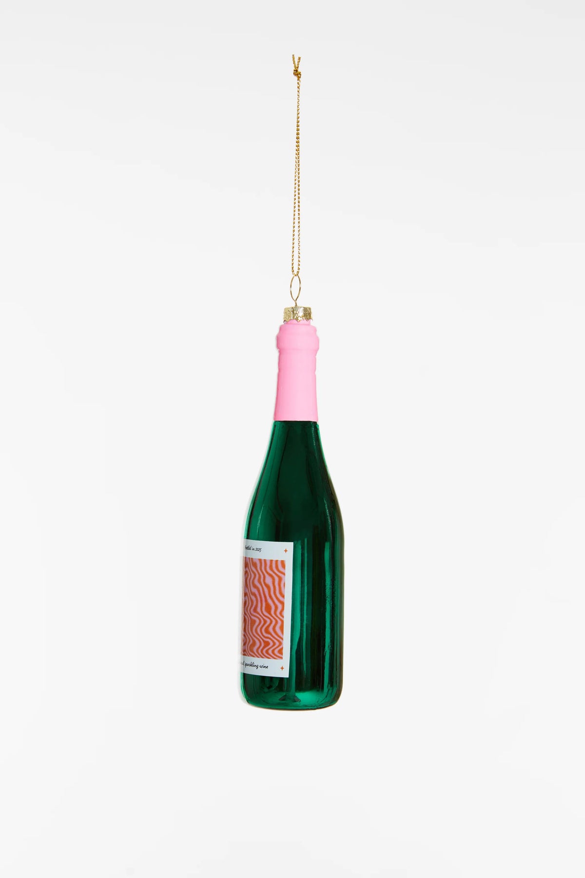 Natural Wine Christmas Ornament