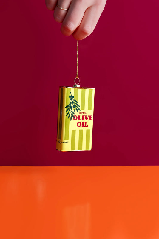 Olive Oil Christmas Ornament