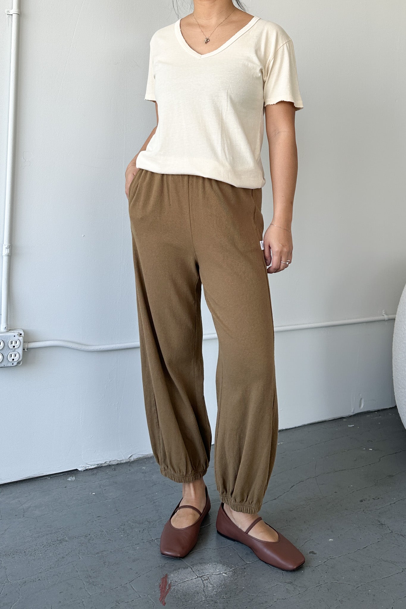 Le Bon Shoppe Tobacco Balloon Pants