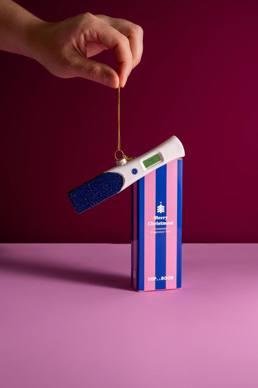 Pregnancy Test Christmas Ornament