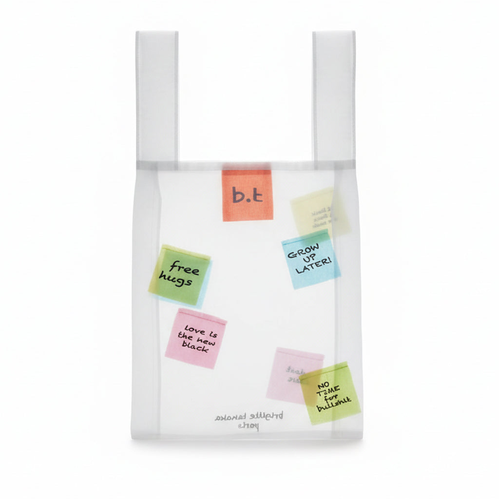Brigitte Tanaka Post It Bag