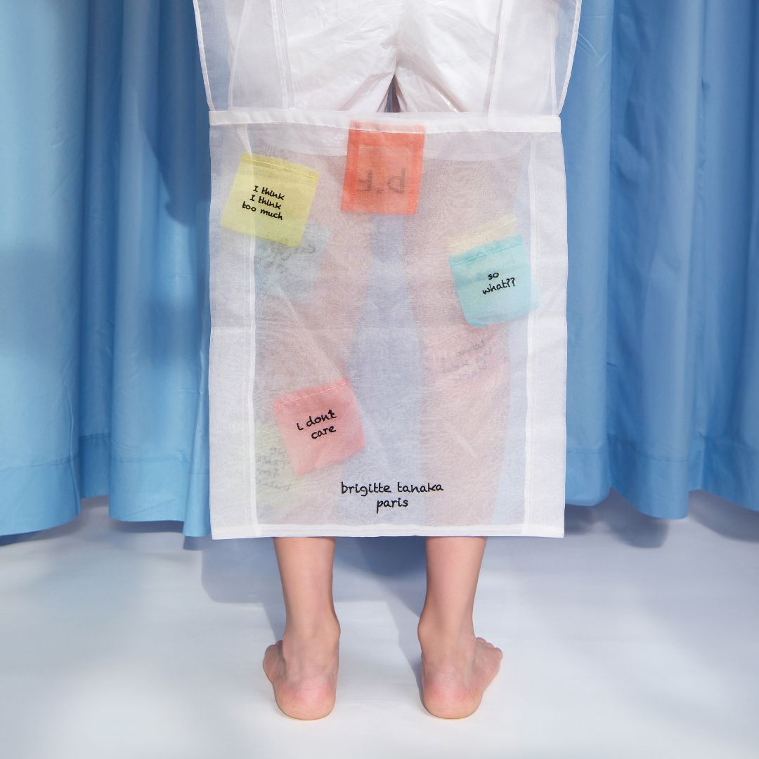 Brigitte Tanaka Post It Bag