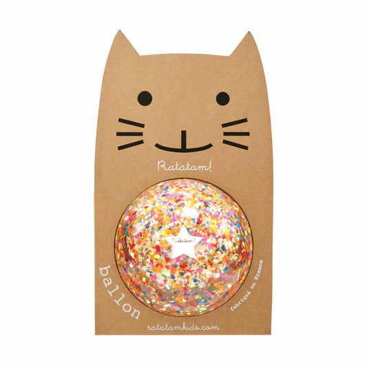 Ratatam! 22cm Cat Confetti Ball