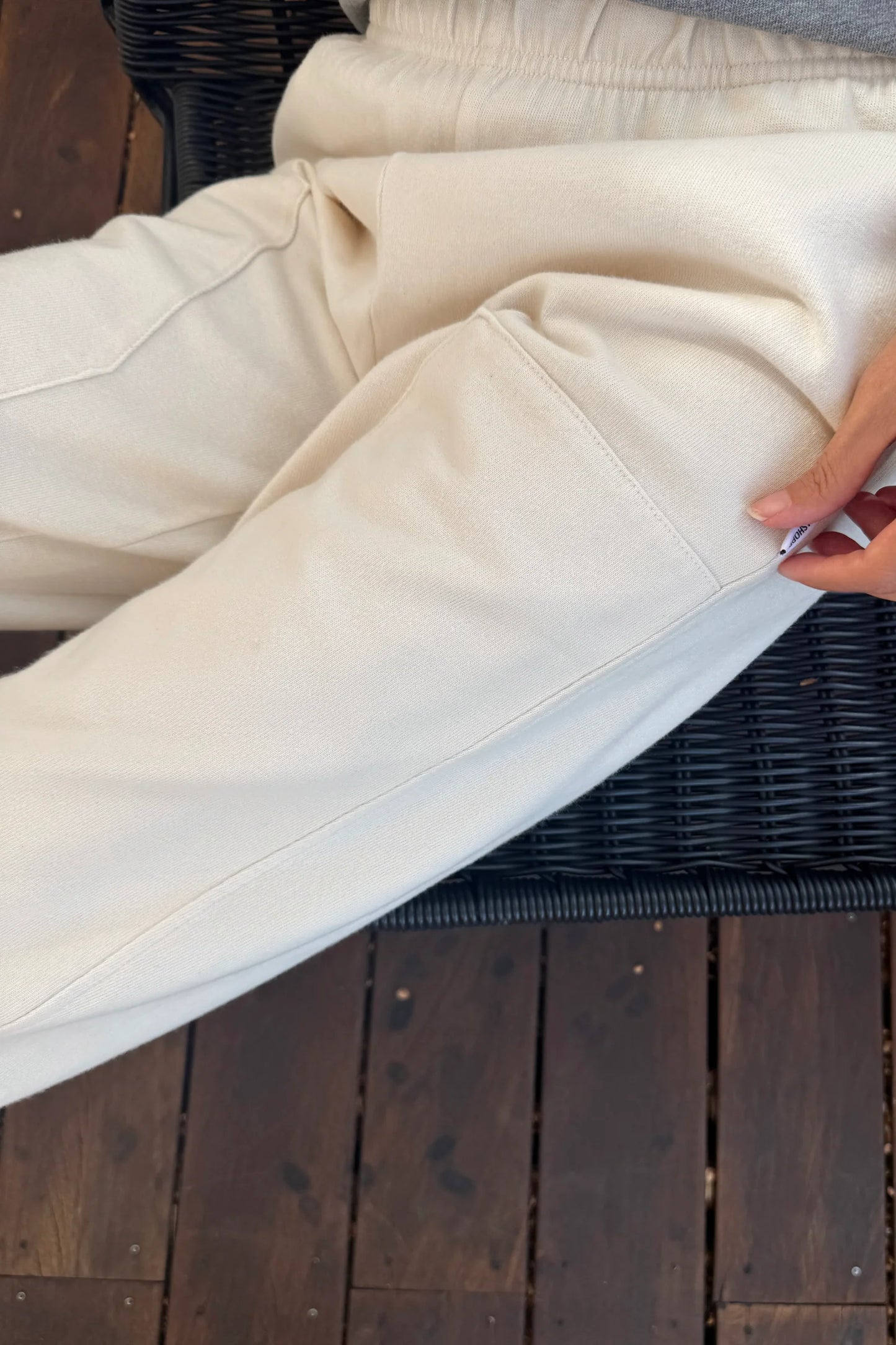 Le Bon Shoppe Naturel Soft Jersey Terra Pants