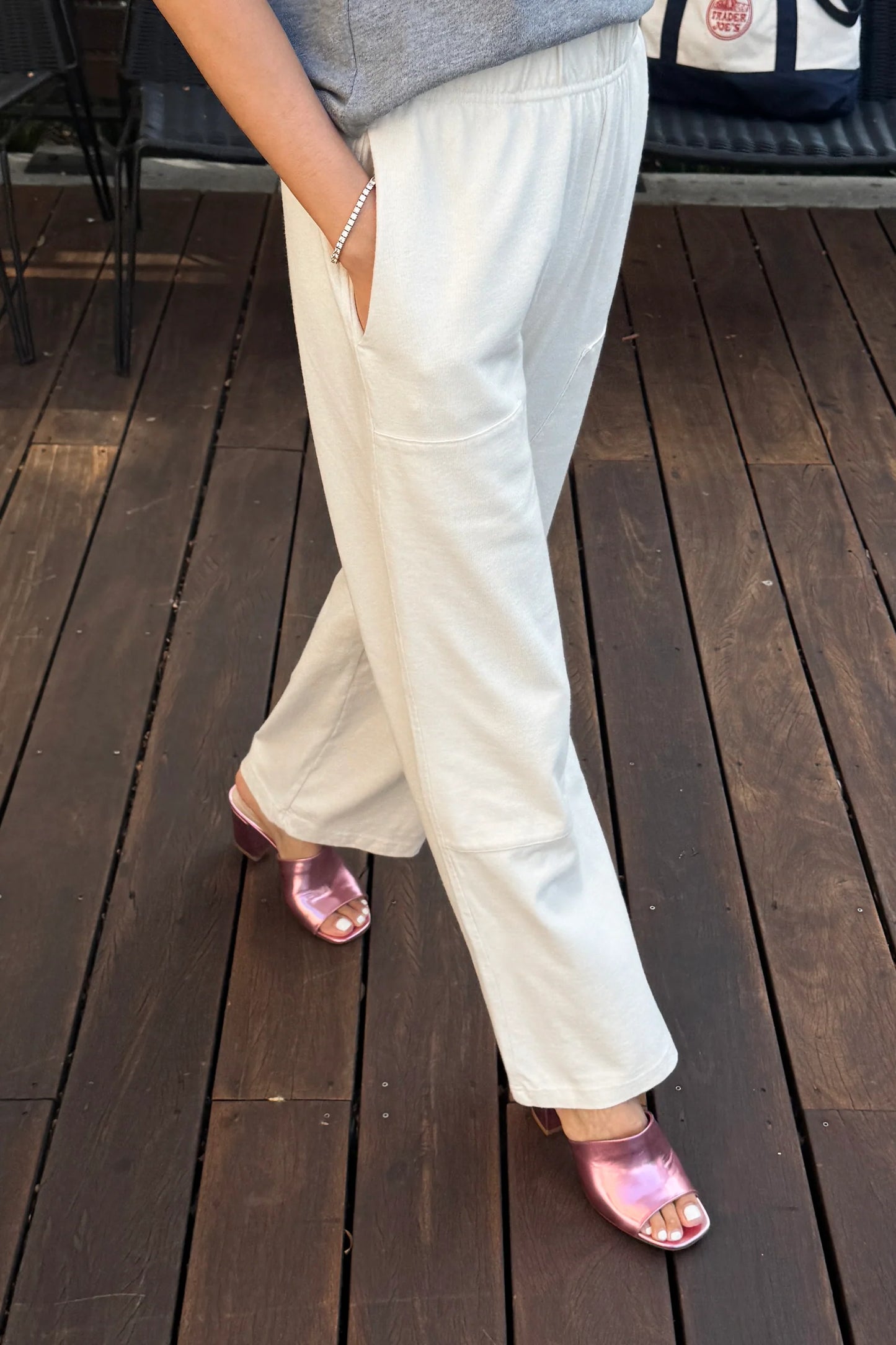 Le Bon Shoppe Naturel Soft Jersey Terra Pants