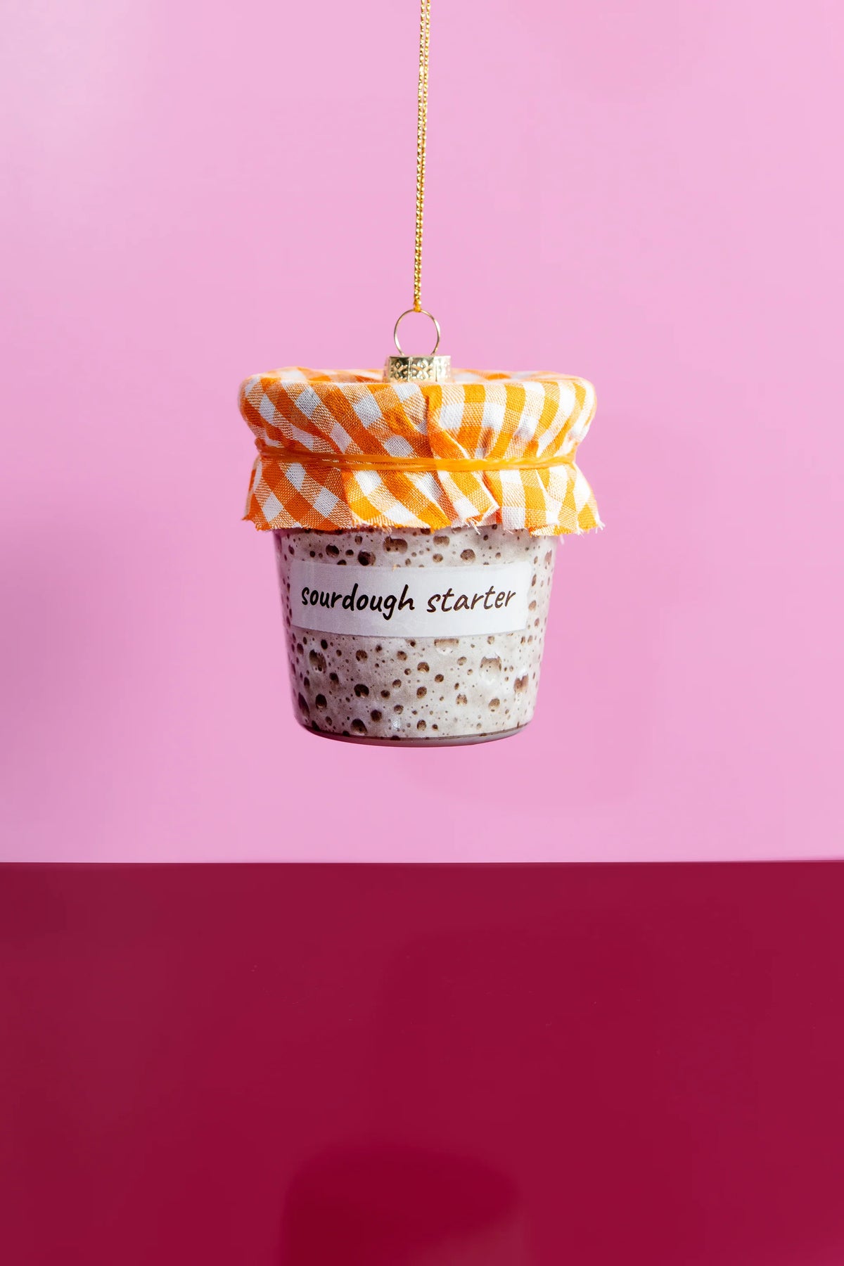 Sourdough Starter Christmas Ornament