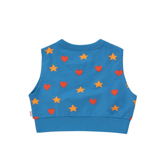 tinycottons Hearts Stars Sleeveless Sweatshirt