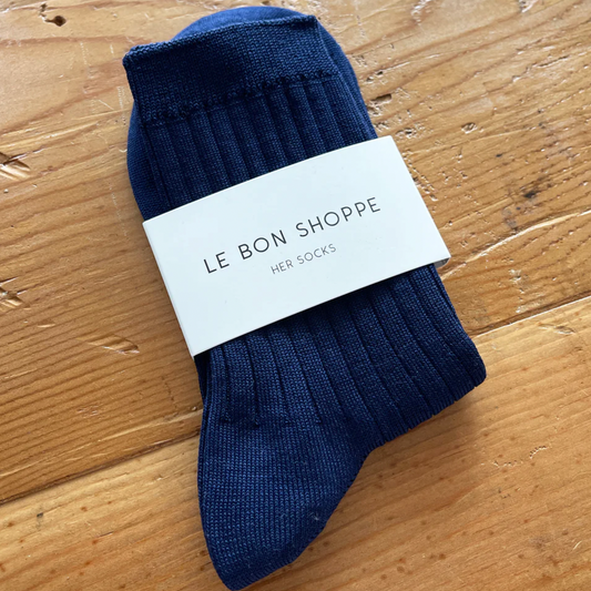 Le Bon Shoppe Midnight Her Socks