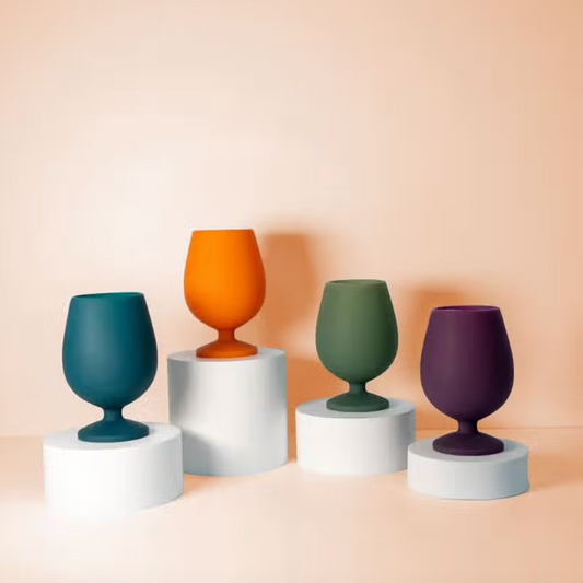 Autumn | Stemm | Silicone Unbreakable Wine Glasses Set of 4