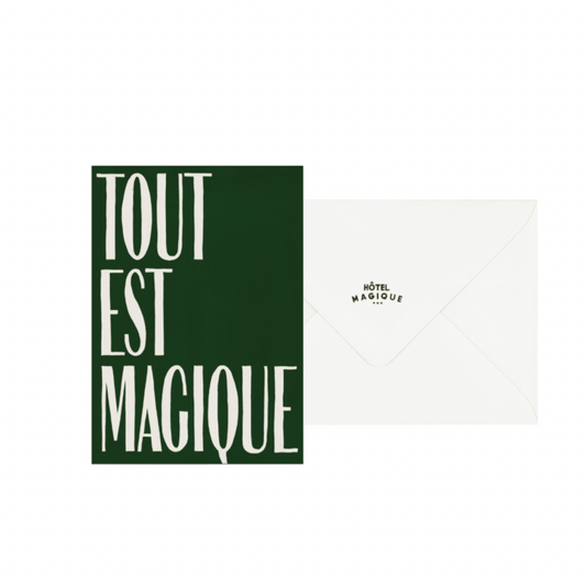 Hotel Magique Tout Est Magique Card