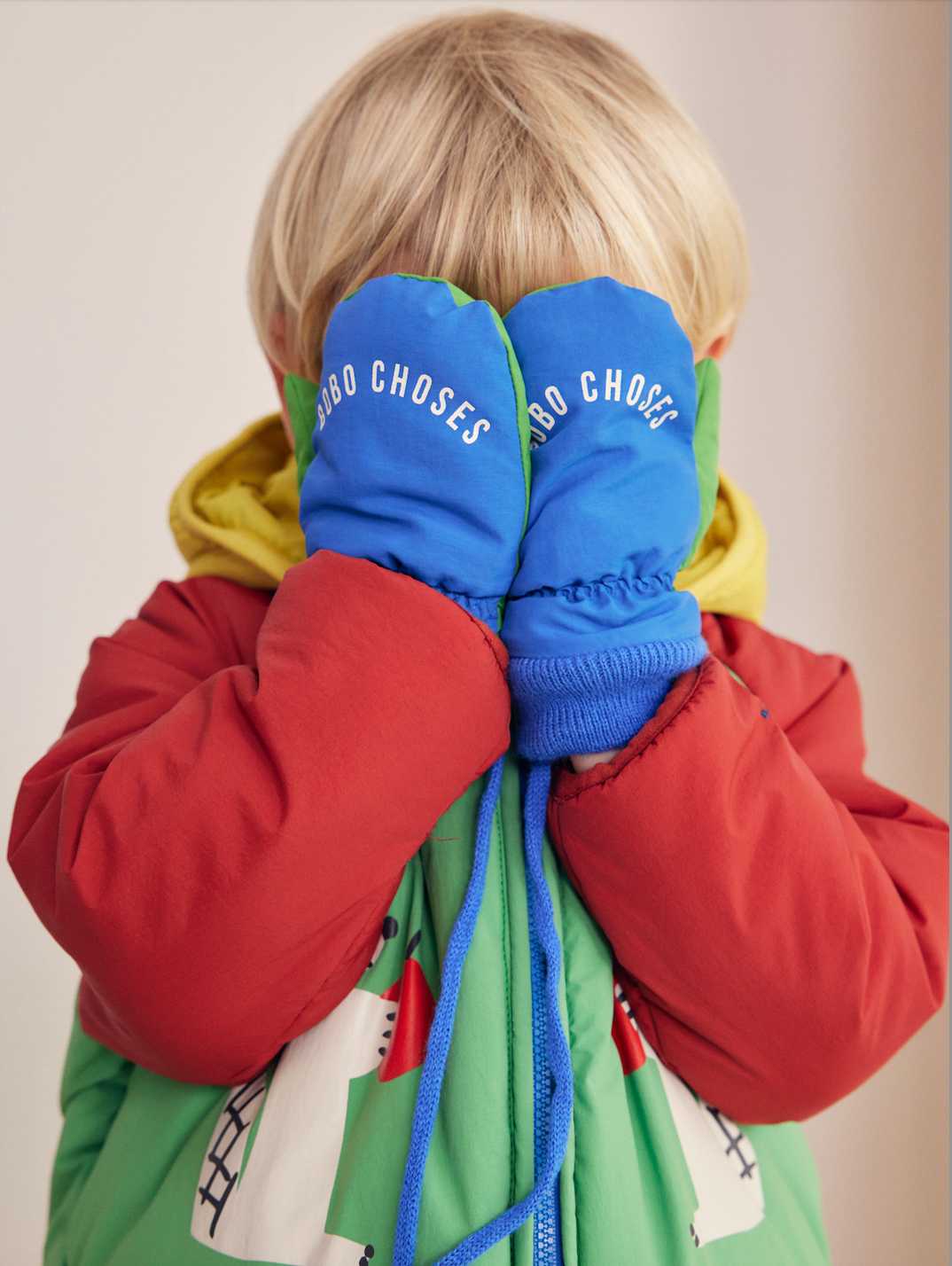 Bobo Choses Baby Colour Block Mittens