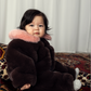 Mini Rodini Faux Fur Baby Overall