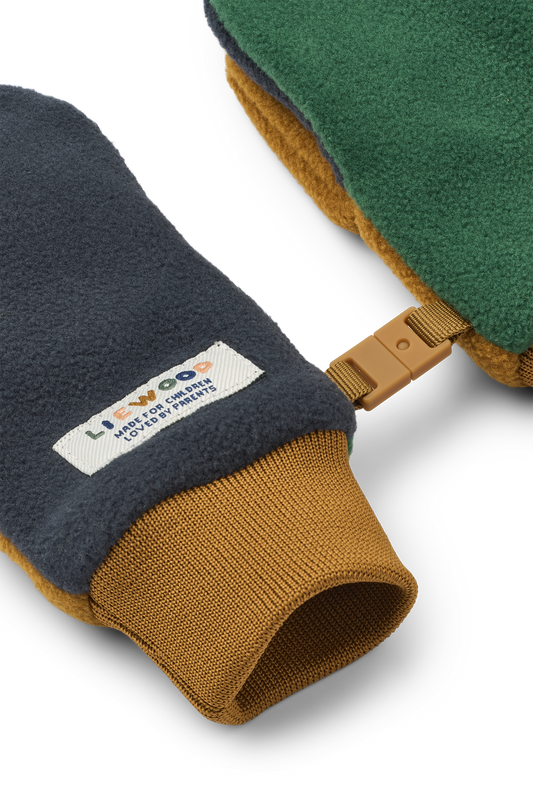 Liewood Classic Navy Solar Fleece Gloves