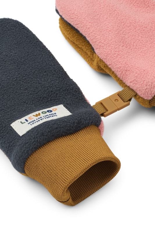 Liewood Dusty Rose Solar Fleece Gloves