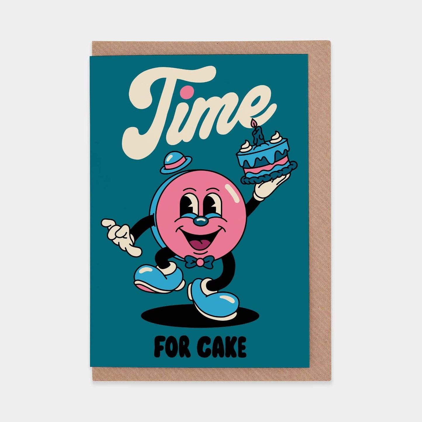 Time For Cake Greeting Card