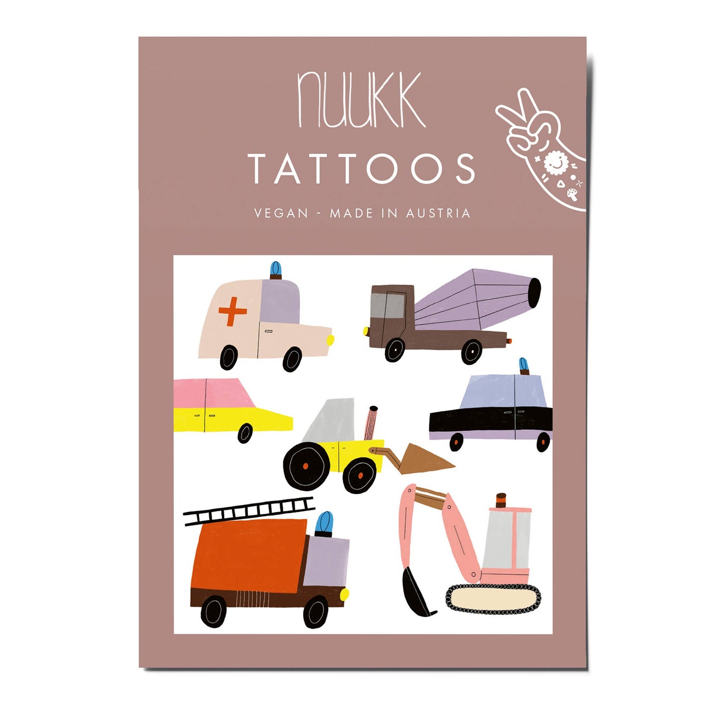 Transport Organic Temporary Tattoos