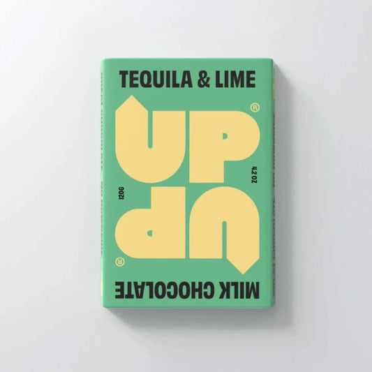UP-UP Chocolate - Tequila & Lime Milk Chocolate Bar