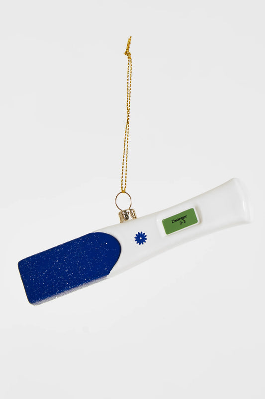 Pregnancy Test Christmas Ornament