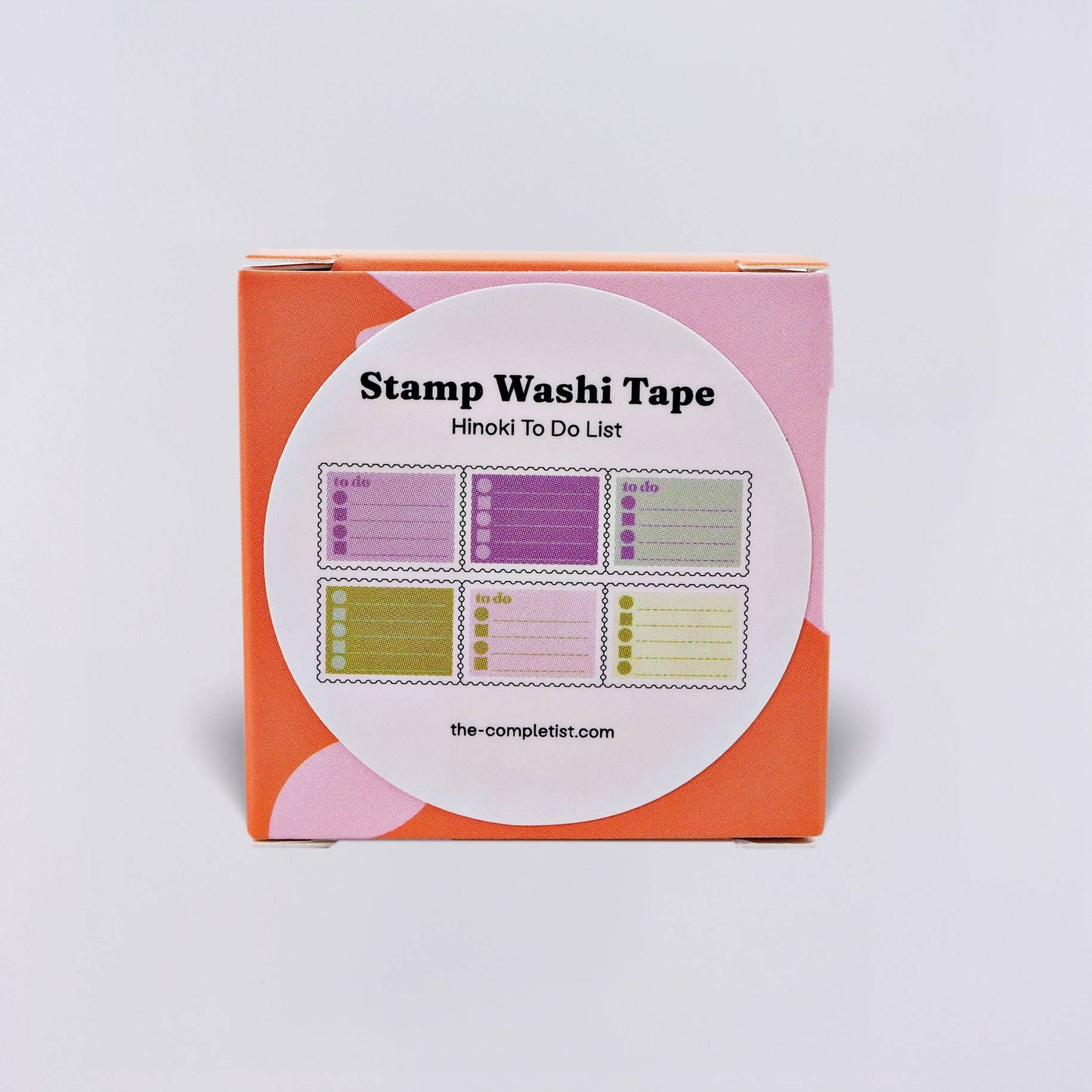 The Completist - Hinoki To Do Giant Stamp Washi Tape