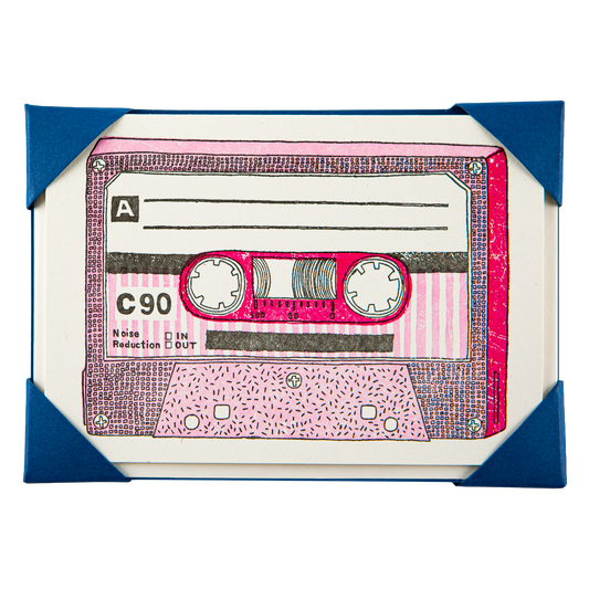 Cassette Tape Notelet Card (5-Pack)