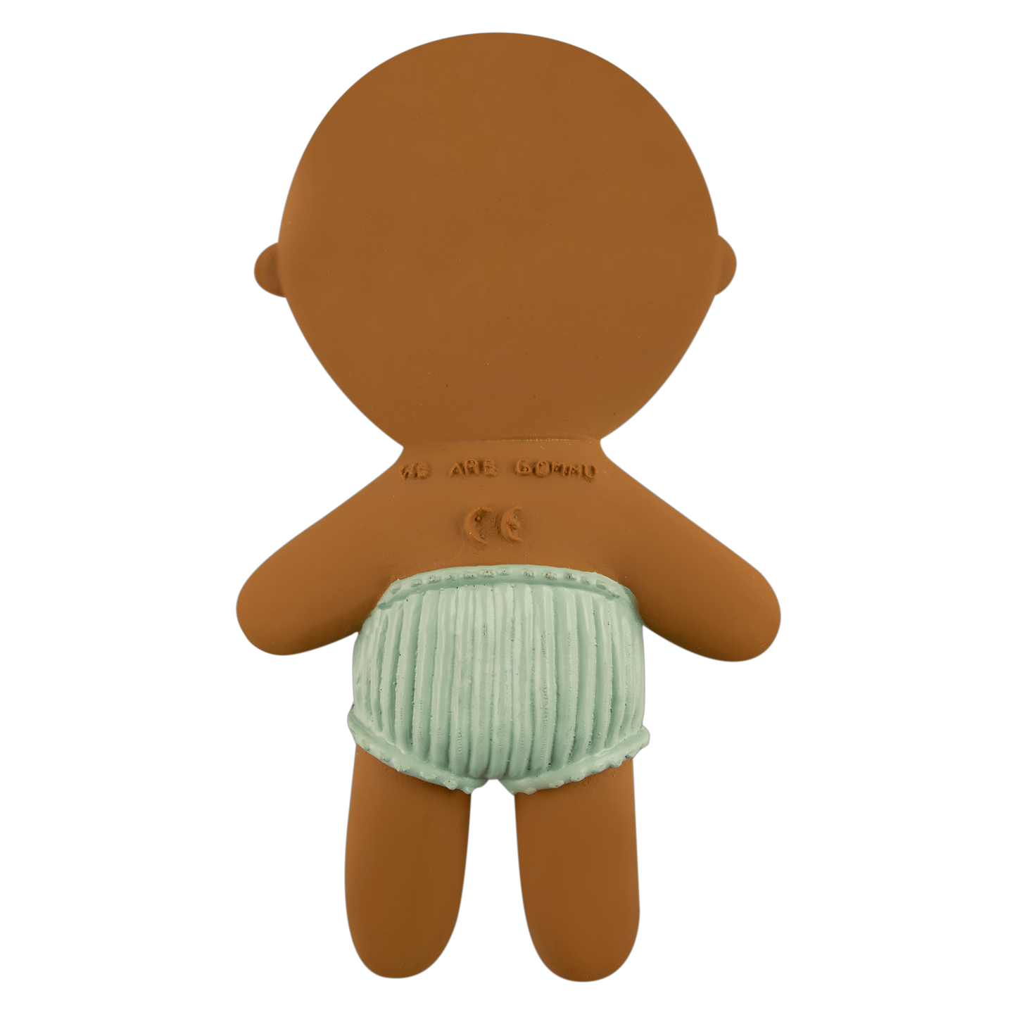 Gommu Mini Baby 1 - Natural Rubber Baby Dolli: Almond