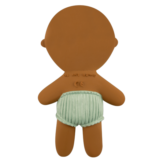 Gommu Mini Baby 1 - Natural Rubber Baby Dolli: Almond