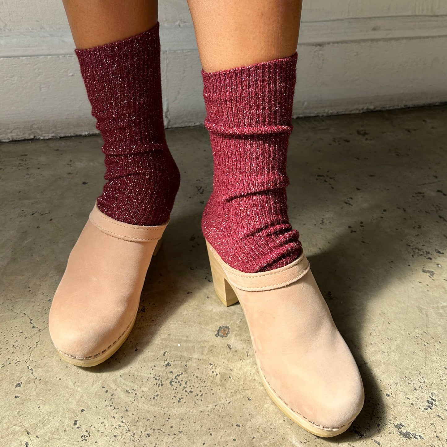 Le Bon Shoppe Wine Winter Sparkle Socks