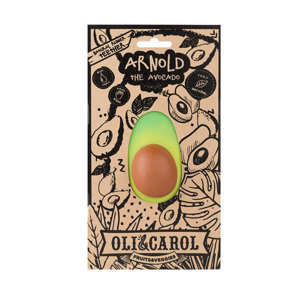 Avocado Natural Baby Teether