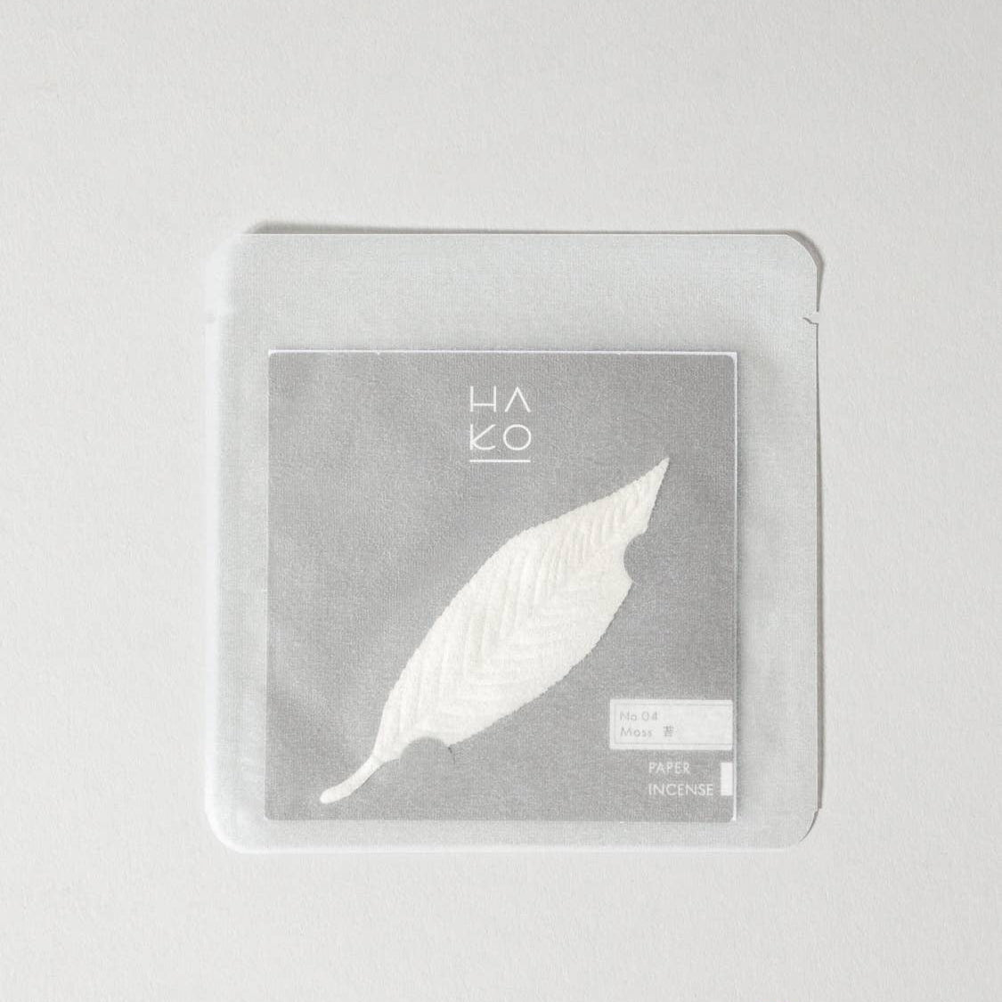 HA KO Paper Incense - Moss