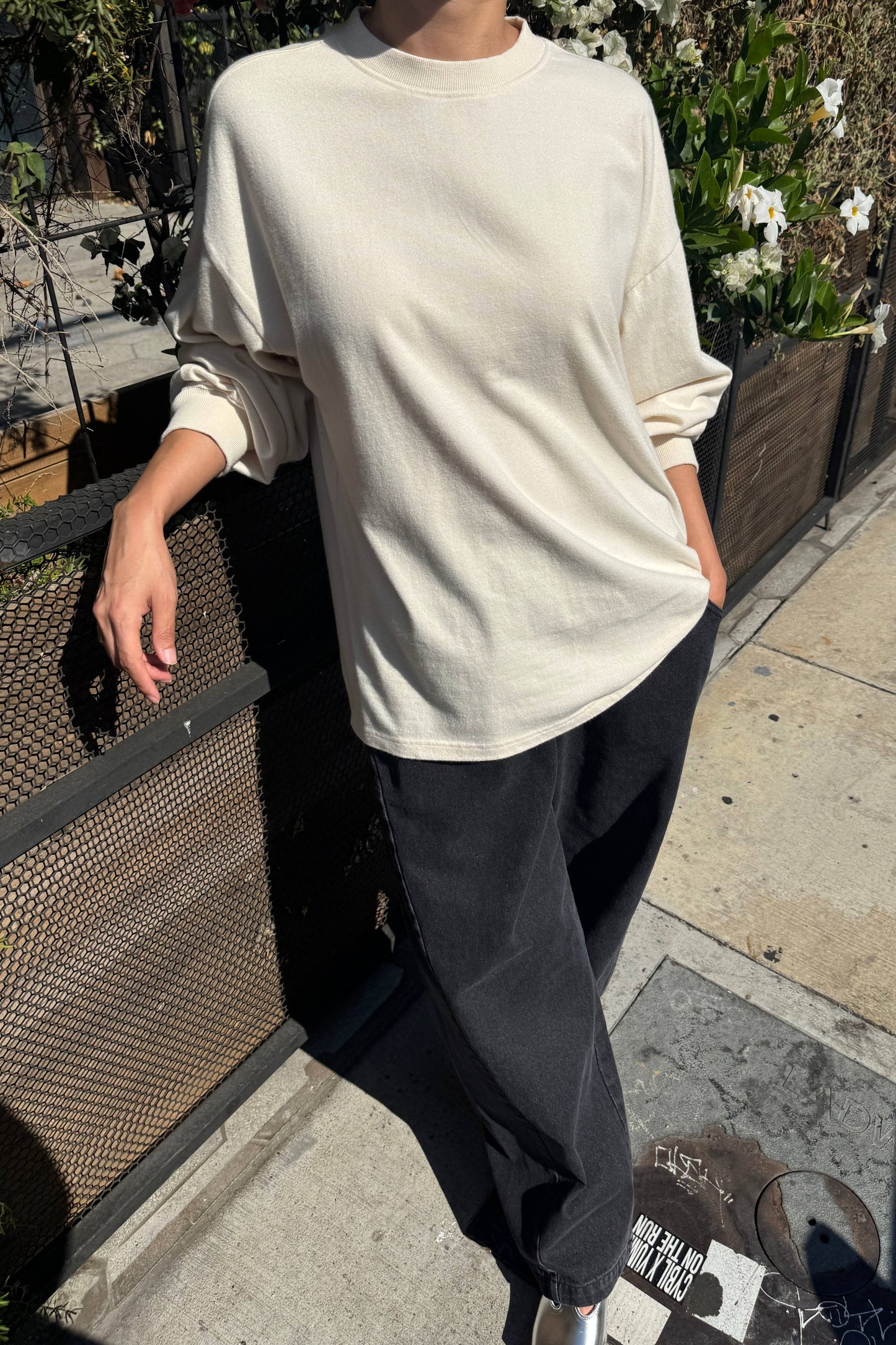 Le Bon Shoppe Naturel Soft Jersey Supple Tee