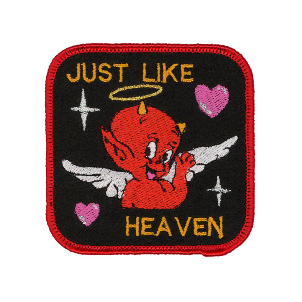 Just Like Heaven Iron On Patch