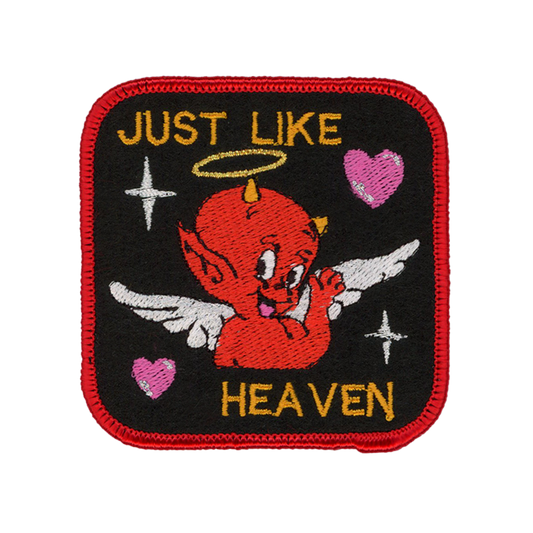 Just Like Heaven Iron On Patch