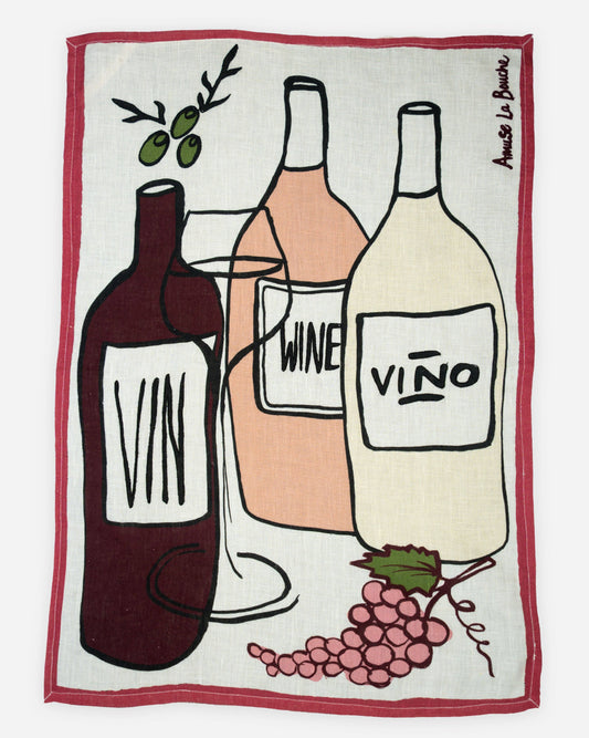 Wine Tea Towel