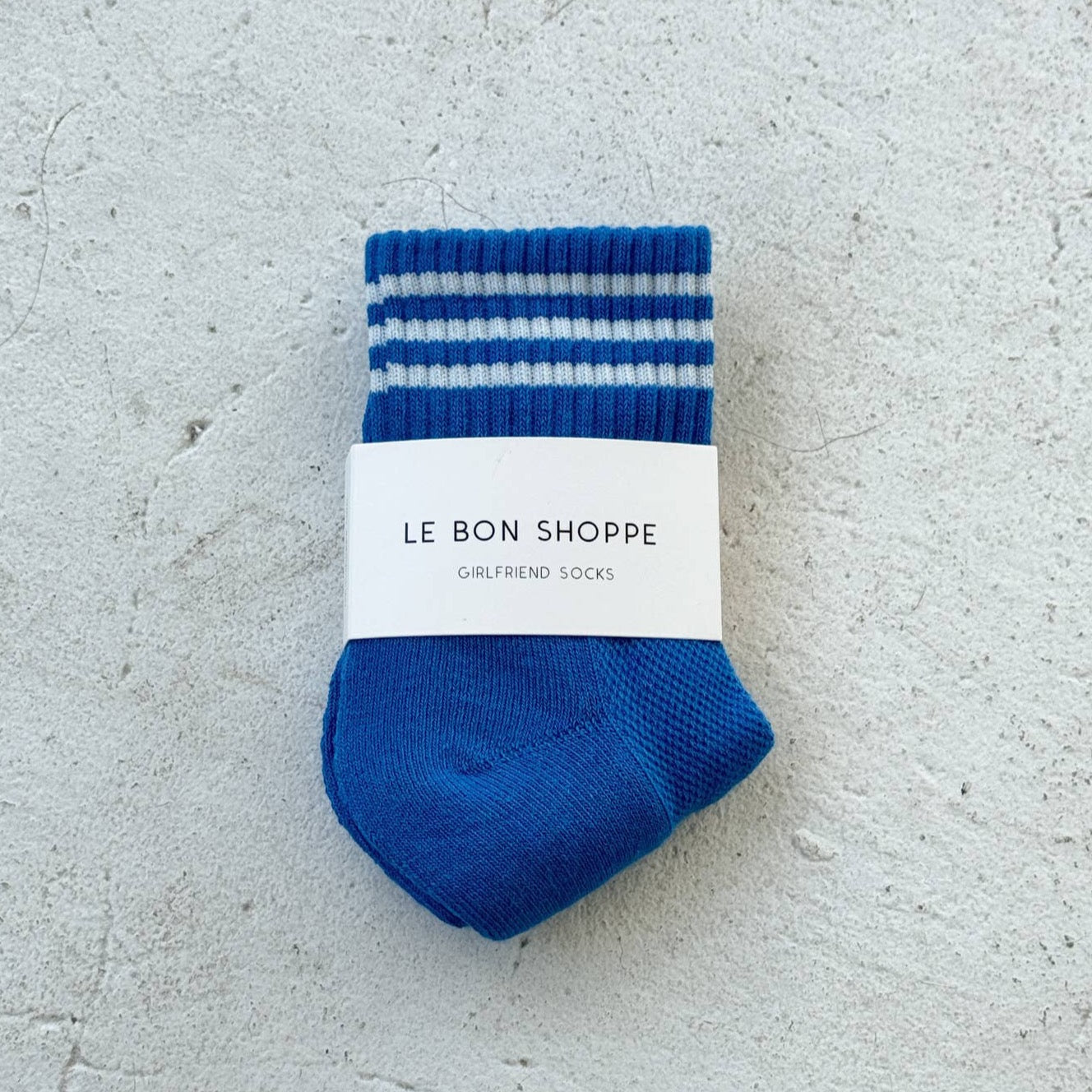Le Bon Shoppe Royal Blue Girlfriend Socks