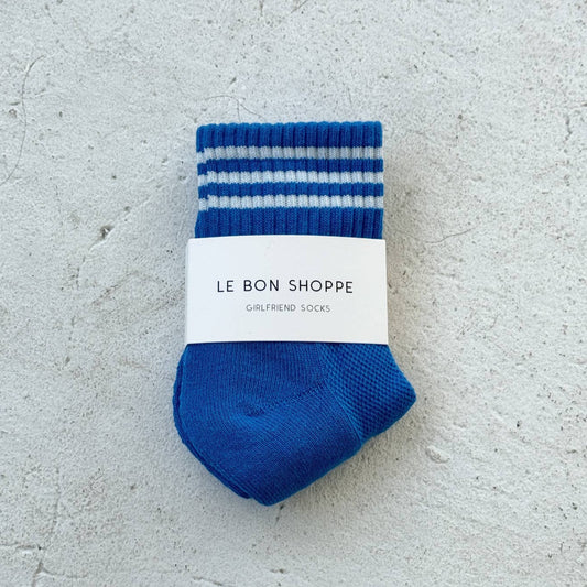 Le Bon Shoppe Royal Blue Girlfriend Socks