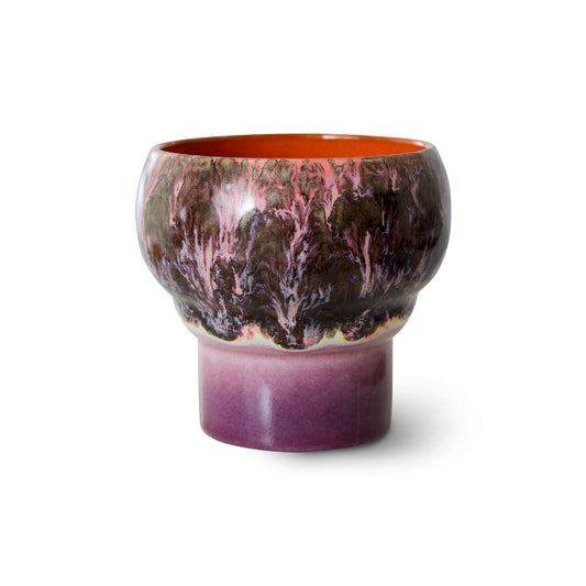 HKliving 70's Ceramics Merge Lungo Mugs (Set of 2)
