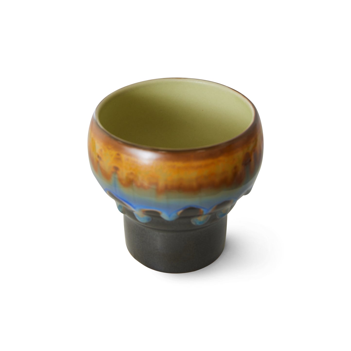 HKliving 70's Ceramics Merge Lungo Mugs (Set of 2)