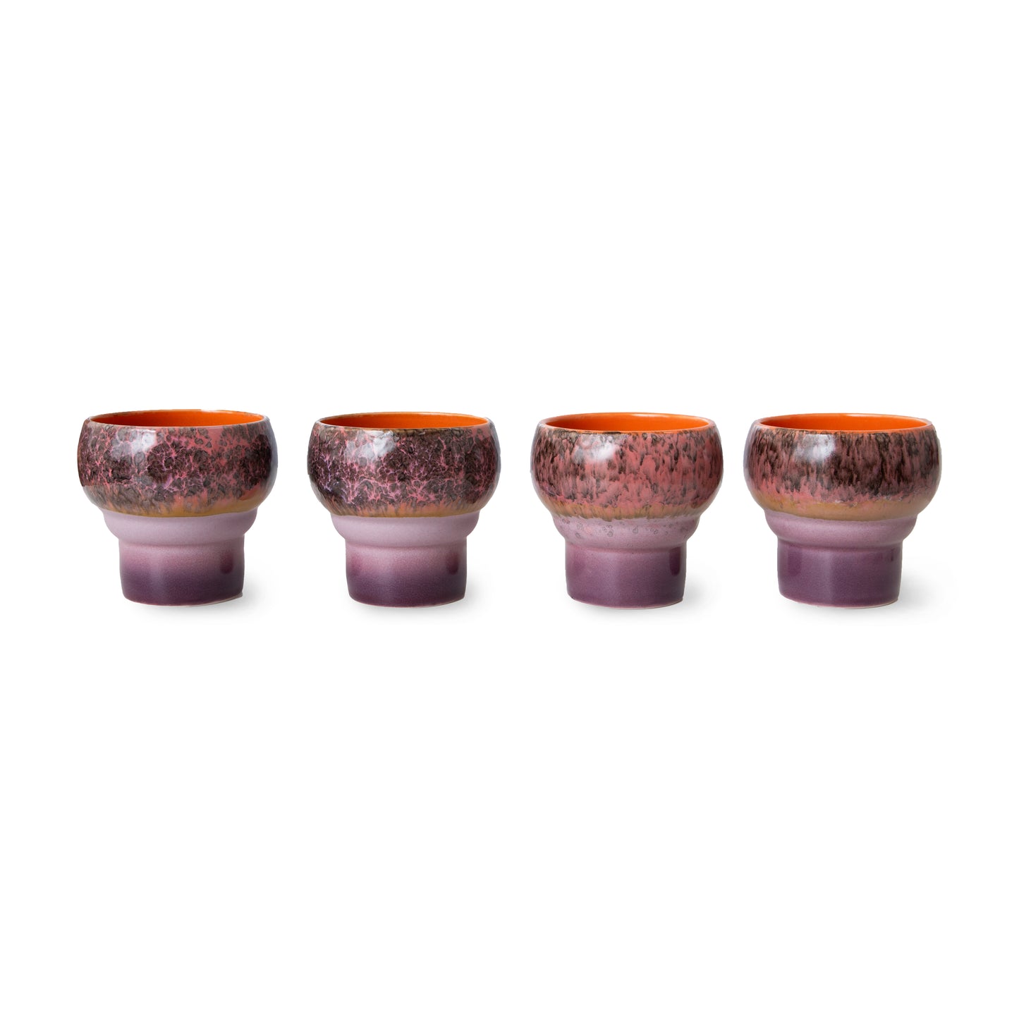 HKliving 70's Ceramics Merge Lungo Mugs (Set of 2)