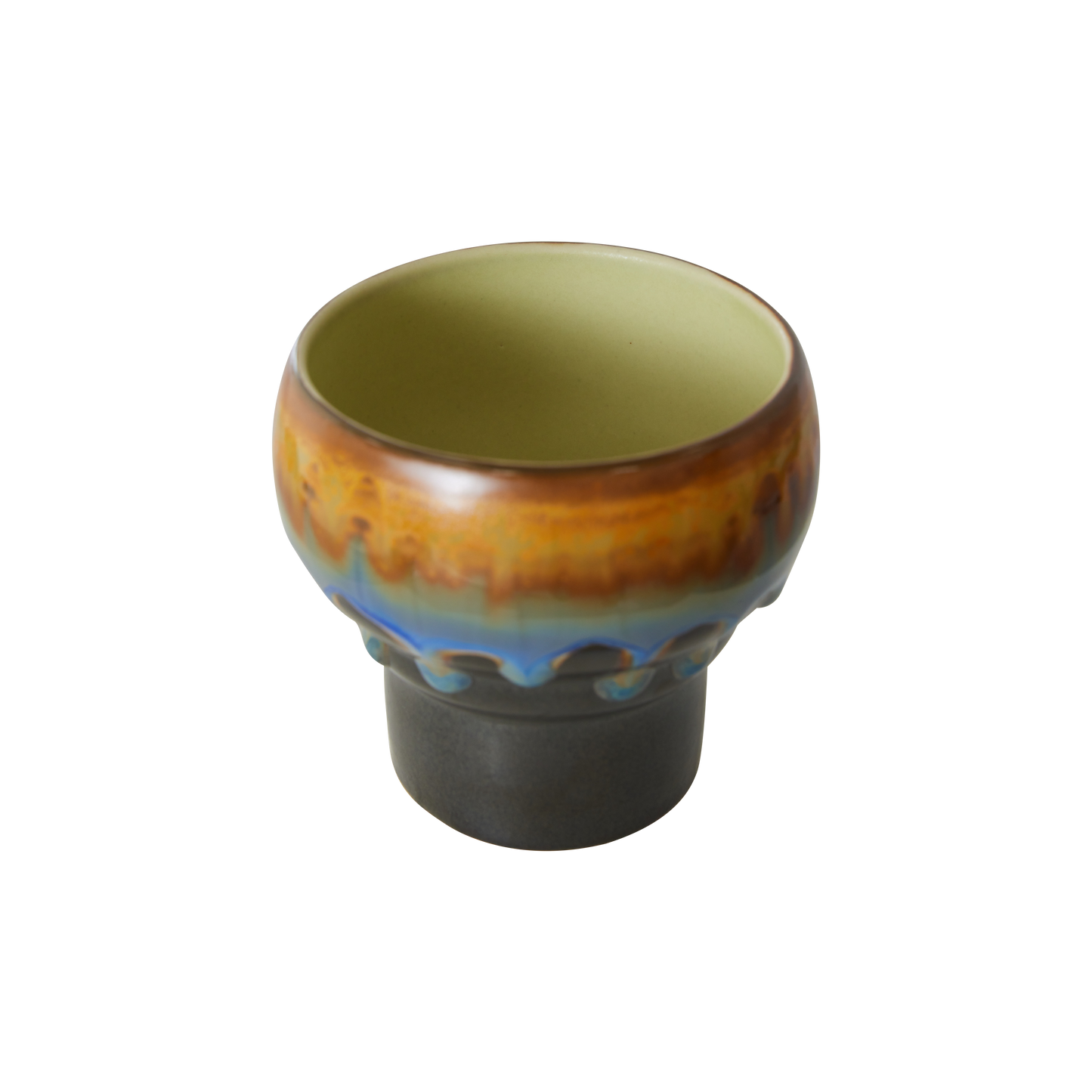 HKliving 70's Ceramics Merge Lungo Mugs (Set of 2)