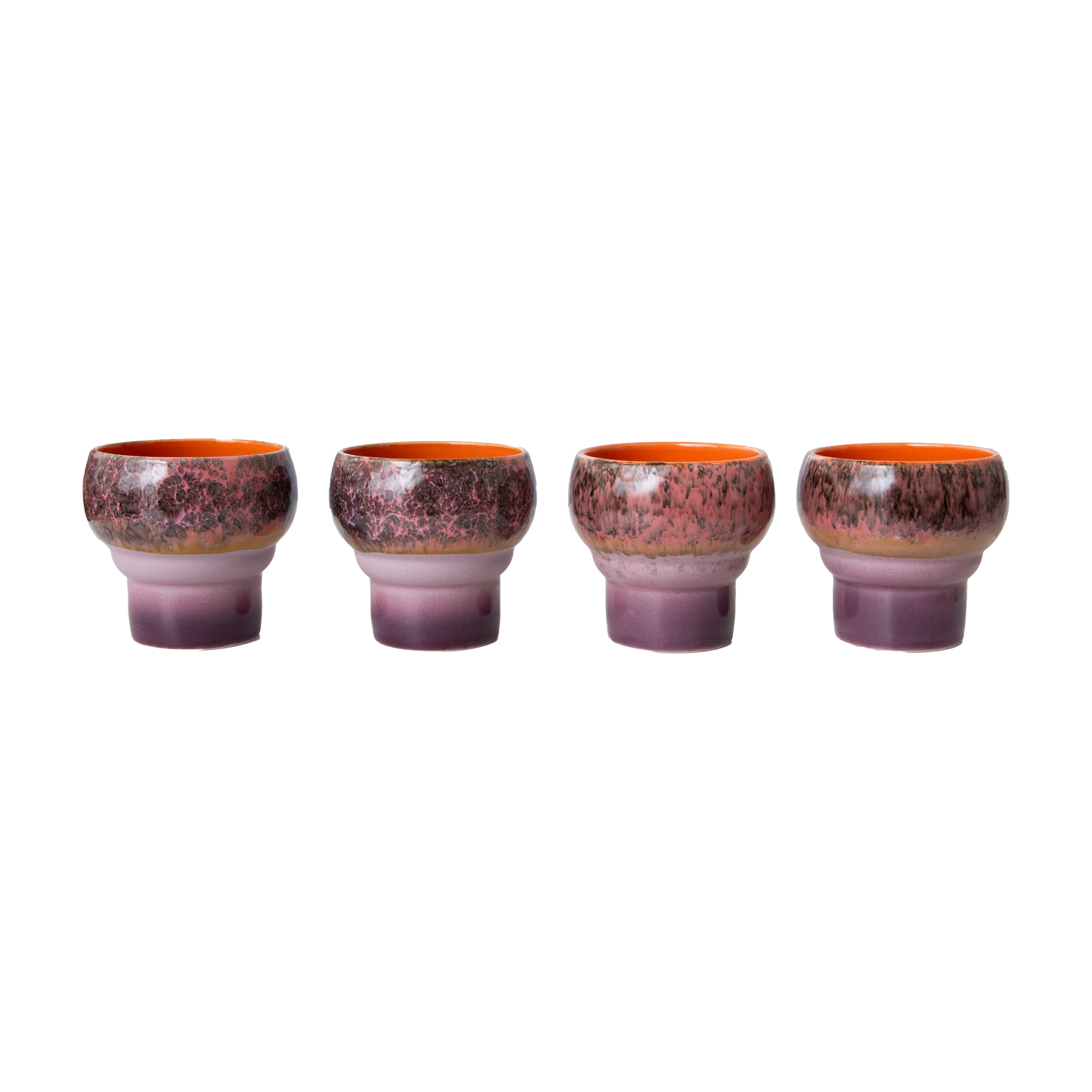 HKliving 70's Ceramics Merge Lungo Mugs (Set of 2)