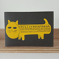 Bitossi Cat Greeting Card
