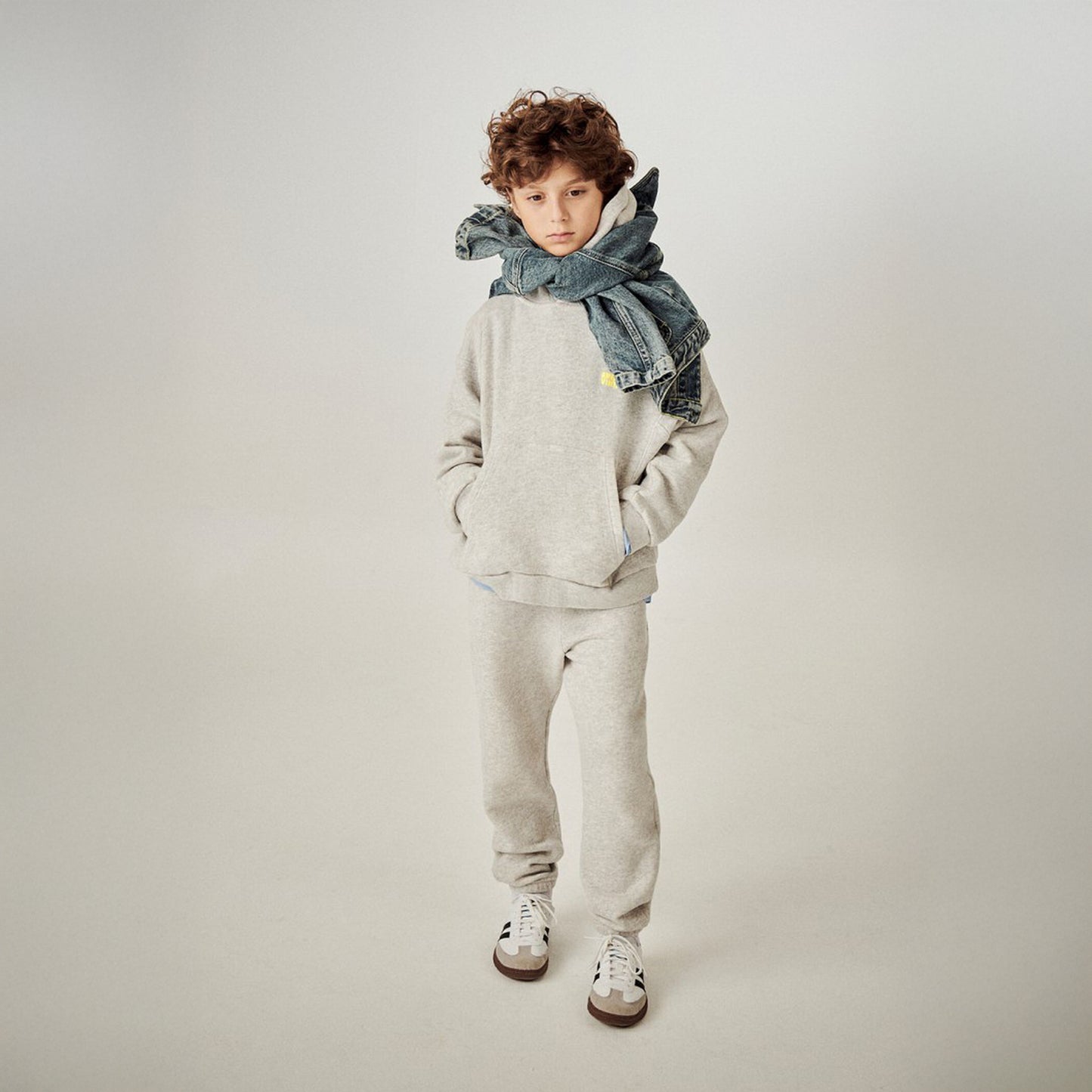 American Vintage Kids Grey Kodytown Joggers