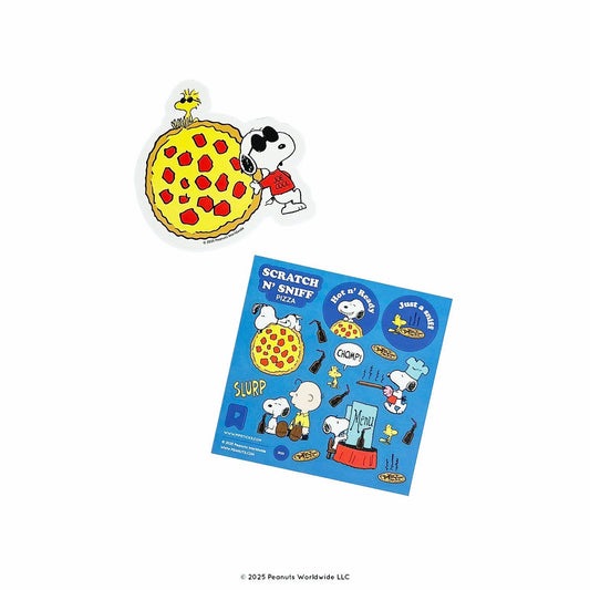Peanuts Hot Pizza Scratch 'n' Sniff Stickers