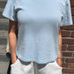 Le Bon Shoppe Baby Blue Darling Tee